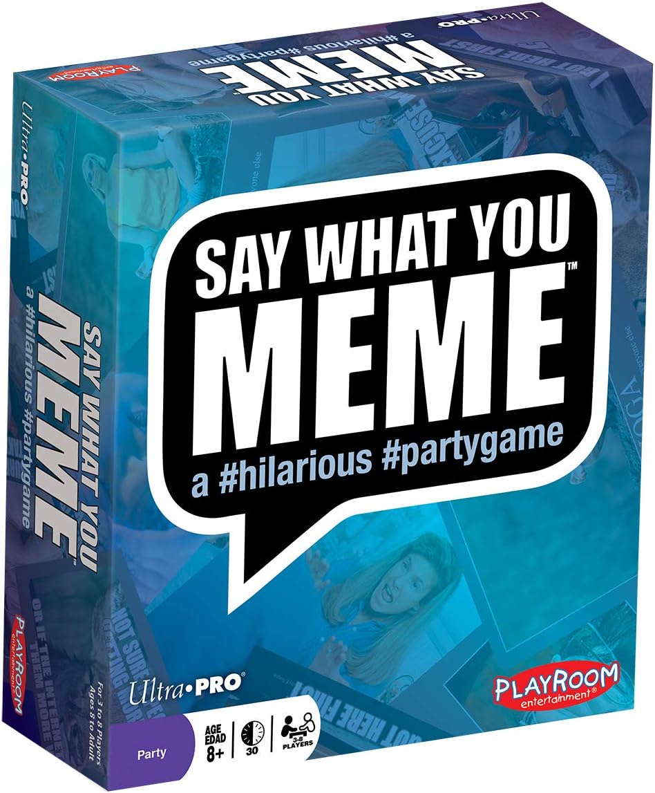 Say What You Meme Party Game 2nd Edition 8yrs+ 3 - 8 Players Brand New Sealed Say What You Meme Party Game 2nd Edition 8yrs+ 3 - 8 Players Brand New Sealed